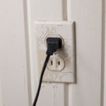 electrical plug in outlet